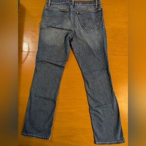 LEE Rider Midrise Straight Jeans Size 14M